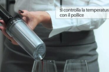 Italian Ravi wine chiller - refrigeratore istantaneo per vino Ravi