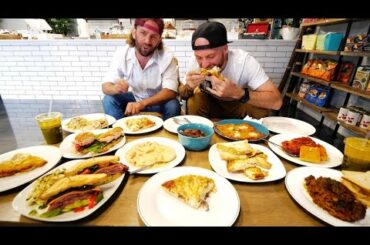 Homemade KOSOVO FOOD in AMERICA!! 7 Cheeses Byrek & Tavas in Fort Lauderdale, Florida