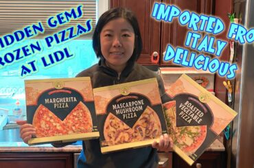 Frozen Food Pizza | Imported from Italy | LIDL Pizza | (Margherita , Mascarpone, Veggie) Delicious