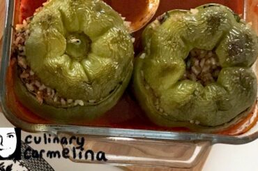 ITALIAN STUFFED PEPPERS vegan food inspirations