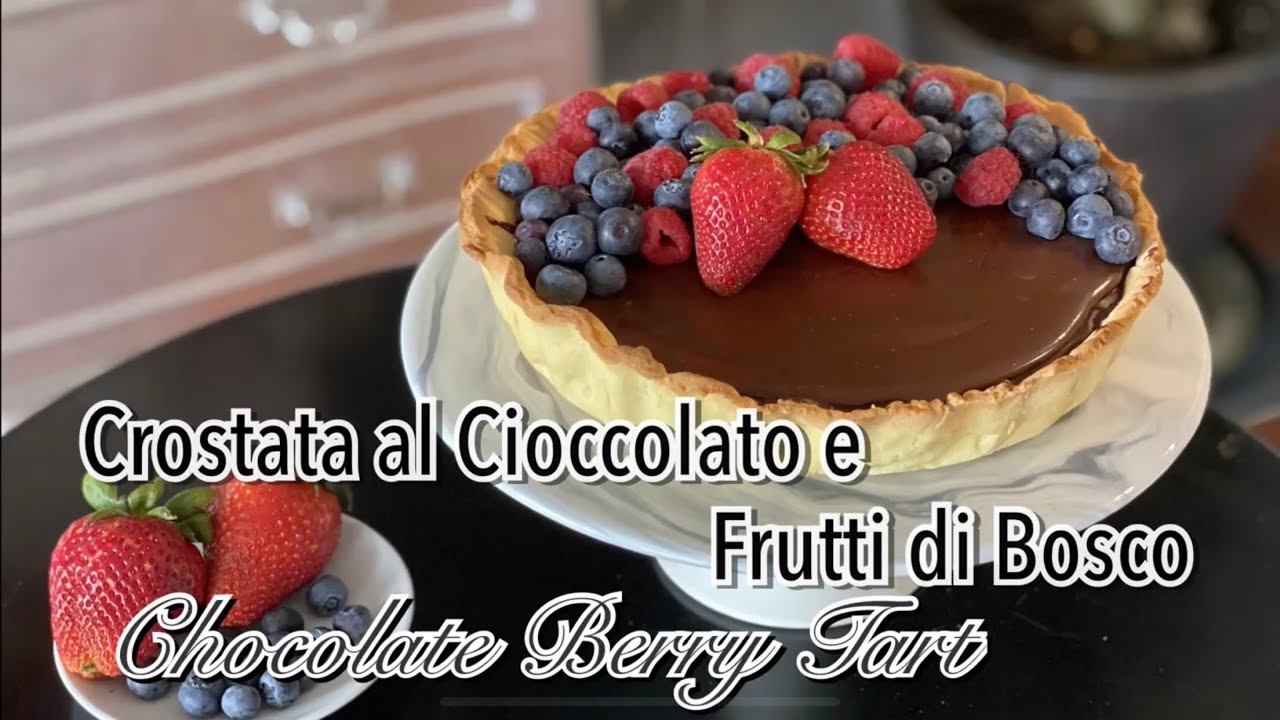 Crostata al Cioccolato e Frutti di Bosco (Chocolate Berry Tart) – Italian Food Easy Peasy Crostata al Cioccolato e Frutti di Bosco (Chocolate Berry Tart) - Italian Food Easy Peasy