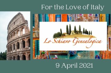 For the Love of Italy: Happy Hour with Melanie - 9 April 2021