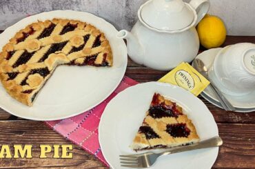 HOW TO MAKE ITALIAN JAM PIE RECIPE (CROSTATA DI MARMELLATA) - Alice Contesini