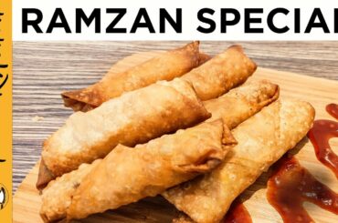 Chicken Spring Rolls Recipe | Ramzan Special 2021 | Recipe by Home Kitchen (HK).