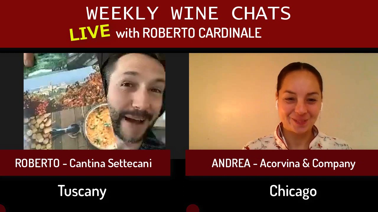 Roberto Cardinale| Andrea Corral Weekly Wine Chat Roberto Cardinale| Andrea Corral Weekly Wine Chat