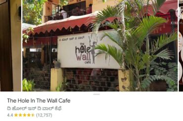 Top 5 Restaurants In Bangalore (with Google ratings)
