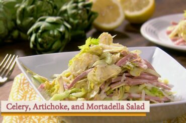 Celery, Artichoke and Mortadella Salad