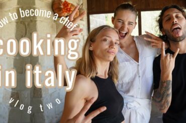Runways to restaurants....Can I keep up? // Cooking in Italy vlog 2