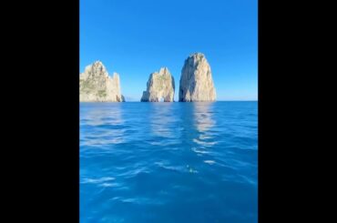Fishing with a view in Capri, Italy