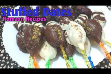5 Diffrent ideas for Stuffed Dates | chocolate coverd dates | Ramadan Special recipe by Desi Italian