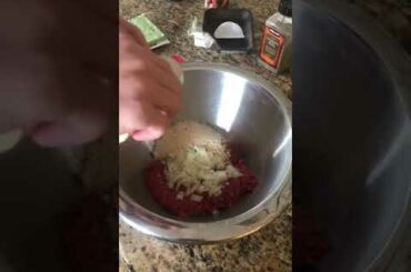 Cooking at Home- Italian Meatloaf