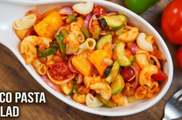 Taco Pasta Salad | How To Make Taco Pasta Salad | Quick & Easy Tacos | Salad Recipe | Ruchi