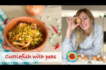 Cuttlefish with peas | seppie con piselli | easy italian recipe