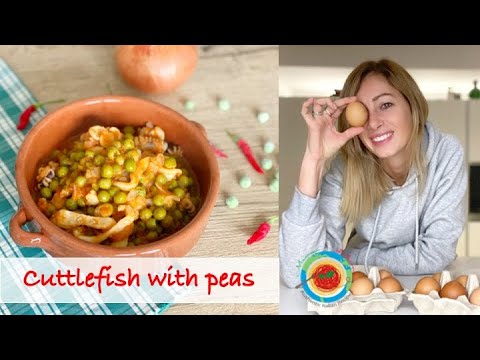 Cuttlefish with peas | seppie con piselli | easy italian recipe Cuttlefish with peas | seppie con piselli | easy italian recipe