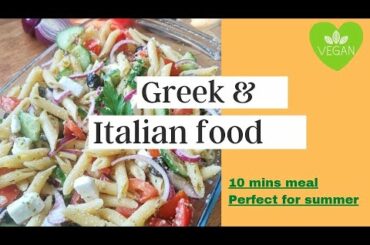 My favourite Italian and Greek food combined... delicious.