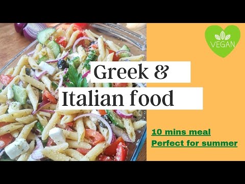 My favourite Italian and Greek food combined… delicious. My favourite Italian and Greek food combined... delicious.