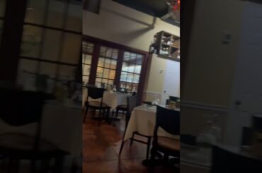 Romantic Italian restaurant all to ourselves