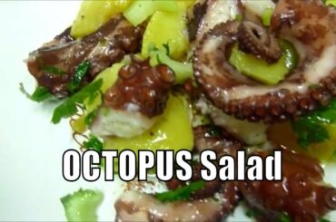 Octopus Salad Recipe Italian Easy Healthy Food #italianfood
