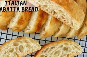 Italian Ciabatta Bread Made Easy At Home, Ramadan Recipes | BENNA3BENNA
