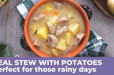 How to cook the most yummy VEAL STEW WITH POTATOES - Italian Recipe