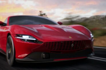 Ferrari Roma Rosso 70 Anni Italian Drive