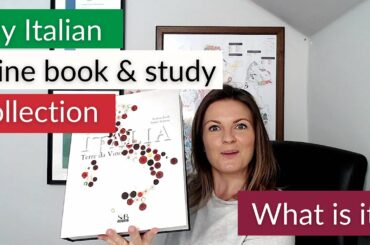 Exploring My Italian Wine Book Collection | Becoming an Italian Wine Expert.