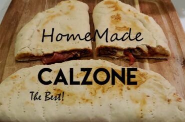 How to Make Calzone | Folded Pizza | Homemade Italian Recipe | Cooking Vlog