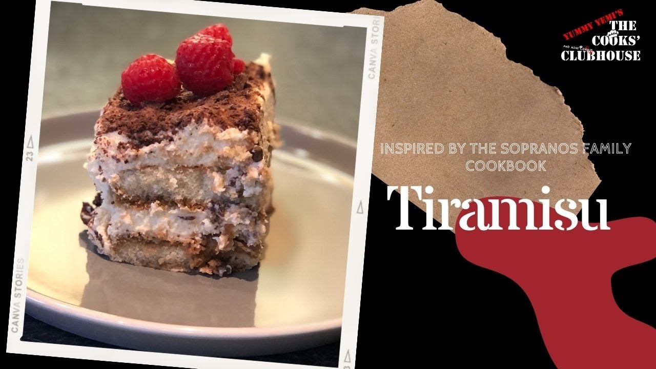 Tiramisu Recipe inspired by The Sopranos #italian #dessert #food Tiramisu Recipe inspired by The Sopranos #italian #dessert #food