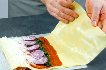 Stack & Fold Lasagna Sheets For A Delicious Surprise