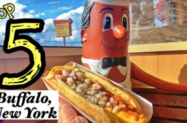 BEST FOOD in BUFFALO, NY!  Top 5 most iconic food only found in Buffalo, New York