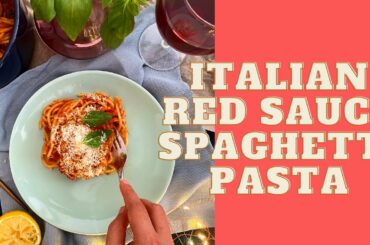 Giving away our SECRET Italian red sauce pasta recipe #spaghettirecipe