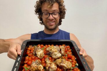 Mor Acro Cherry Tomato Chicken, French Cuisine, Cooking with Kevin and a Bag of Grass