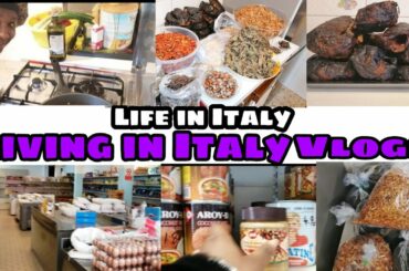 AFRICAN SHOP TOUR  || AFRICAN FOOD HAUL || LIVING IN ITALY AND MORE!!!