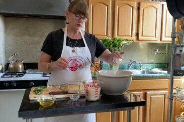 Jen's Kitchen | Episode 3: Italian Dinner! | Virtual Cooking Class