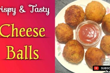 How to make Indian Snacks with Italian Tadka | Potato Cheese Ball Recipe #cheeseball