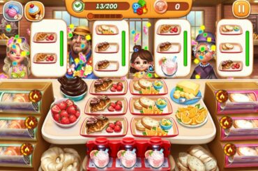 COOKING CITY, The Bakery Level 40, Mini Cafe Rome Italy (iOs Android) GamePlay #59