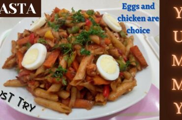 Sweet N Spicy - Red Sauce Pasta || Italian Recipe by Delights of Cooking