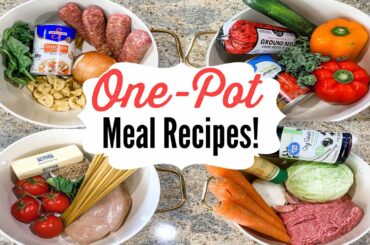 5 ONE-POT RECIPES | Outstanding One-Pan Summer Meals | Julia Pacheco