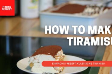 Resep Tiramisu!!! Classic Italian Dessert Recipe