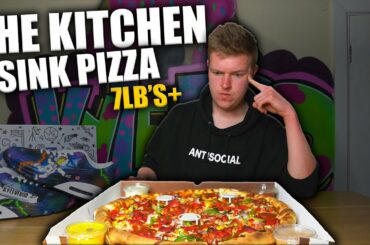 THE 7LB KITCHEN SINK PIZZA CHALLENGE!