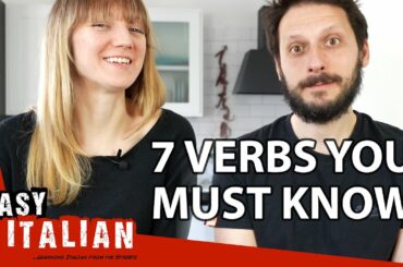 The First 7 Verbs You Must Know In Italian | Super Easy Italian 19