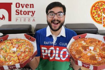 I only ate OVENSTORY PIZZA FOR 24 HOURS CHALLENGE | Food challenge