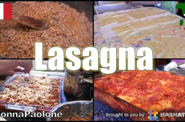 Episode #39 - Making Lasagna with Italian Grandmother Nonna Paolone