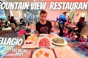 BELLAGIO BEST RESTAURANT with FOUNTAIN VIEW? (LAGO review after reopening 2021)
