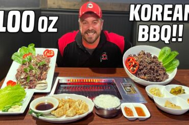 100oz Wagyu Beef Bulgogi Korean BBQ Challenge!!