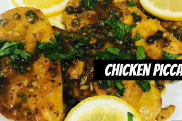 Chicken Piccata | home cooking | cooking chicken piccata | capers