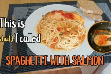How to cook Spaghetti with Salmon