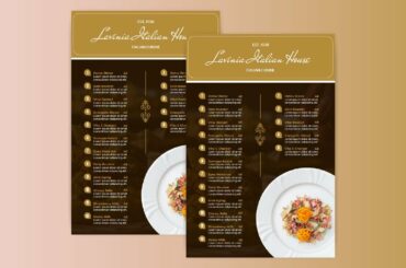 How to Design a Menu for Italian Restaurant