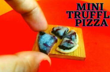 Mini Truffle Pizza | Mini Real Cooking | Italian Cuisine | Micro Cuisina