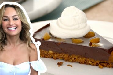 Giada De Laurentiis Makes Chocolate Pistachio Fudge Tart | Giada in Italy | Food Network